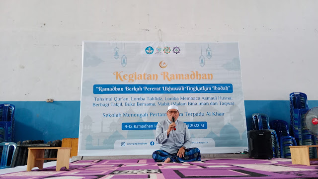Kegiatan tahsin surah Al Fatihah bersama guru Syarkawi
